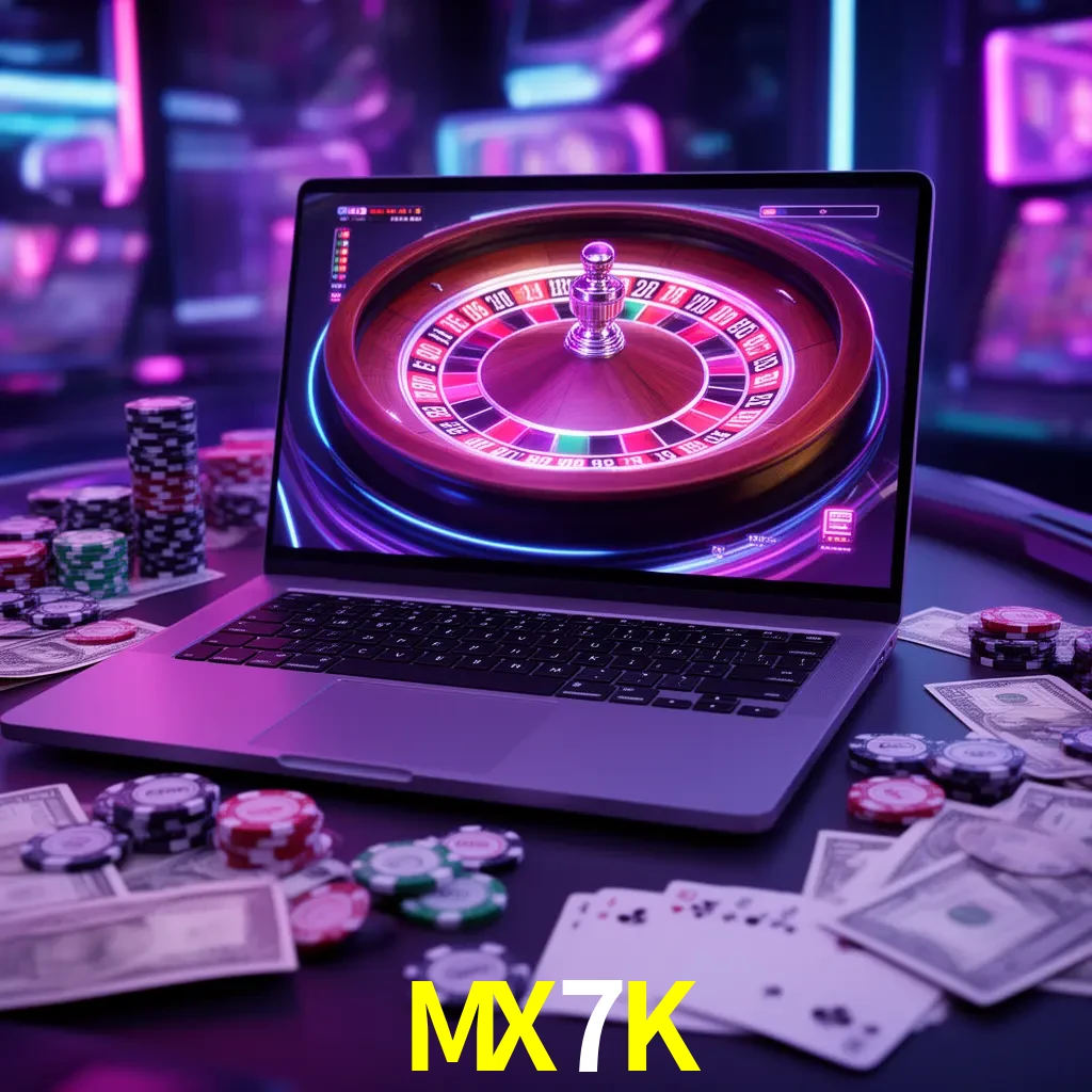 Centro móvil MX7K con casino, cajero, bonos, app y acceso de cuenta para México